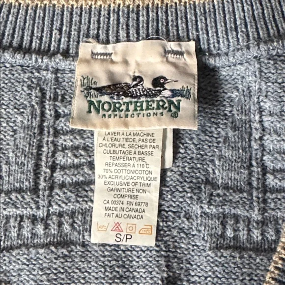 Vintage Northern Reflections Vest Sailboats Size Small - Picture 3 of 6